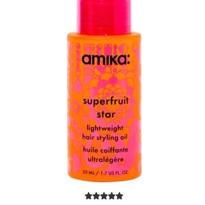 Amika Superfruit Star Hair Oil - Vibrant Orange and Pink